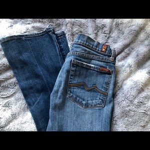 7 for all mankind bootcut jeans